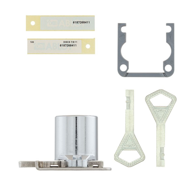 Замок мебельный Abloy OF214 22мм 29,0 мм 7 DISCS CR Classic 2KEY CLS C BOX Замок мебельный Abloy OF214 22мм 29,0 мм 7 DISCS CR Classic 2KEY CLS C BOX