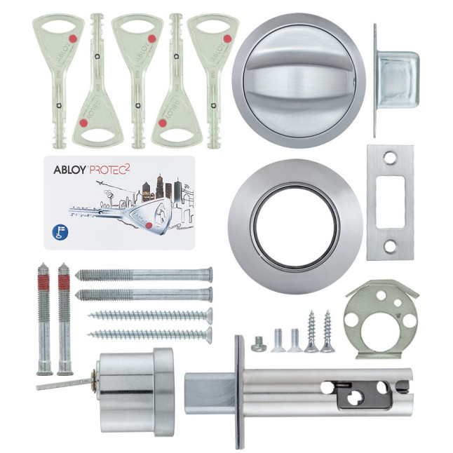Замок врезной Abloy 1-WAY DEAD BOLT ME153 SATIN CHROME UNIV BS60/70мм PROTEC 2 5KEY PR2 T TA77ZZ wood door SP Замок врезной Abloy 1-WAY DEAD BOLT ME153 SATIN CHROME UNIV BS60/70мм PROTEC 2 5KEY PR2 T TA77ZZ wood door SP
