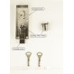 Замок депозитний ABLOY SC211 20мм 9_DISCS CR CLASSIC O/K+2KEY CLS_C UNIV PB
