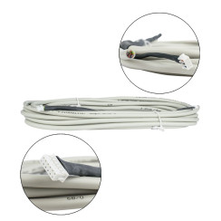 Кабель BERA 6S для типів замків M, W (6м) Кабель BERA 6S для типів замків M, W (6м)