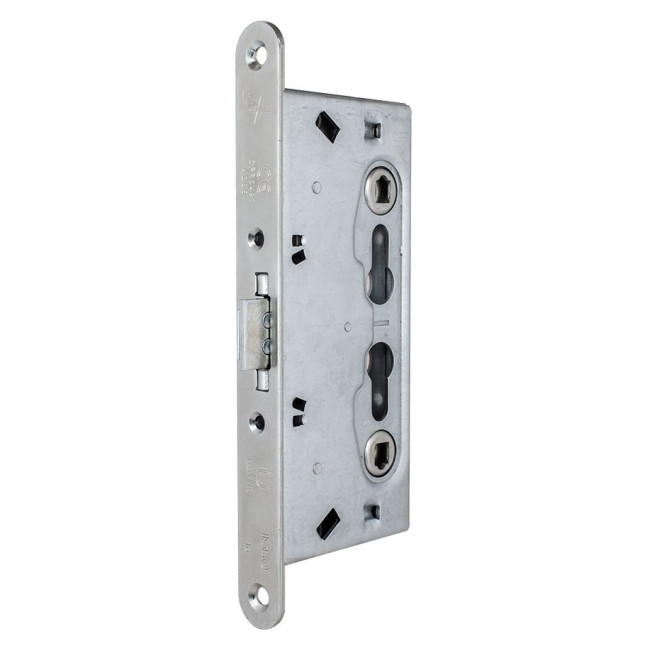 Замок врезной ISEO 1-WAY DIN 216120654 ZN UNIV ВЅ65мм 72мм w/o SP