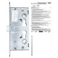 Замок врезной ISEO 1-WAY DIN 216120654 ZN UNIV ВЅ65мм 72мм w/o SP