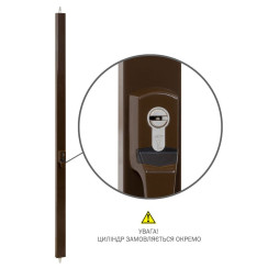 Замок накладний MUL-T-LOCK 2-WAY DIN EMA BROWN UNIV BS500мм length_1200mm w/o_SP Замок накладний MUL-T-LOCK 2-WAY DIN EMA BROWN UNIV BS500мм length_1200mm w/o_SP