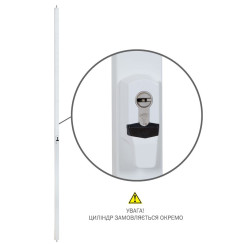 Замок накладний MUL-T-LOCK 2-WAY DIN EMA WHITE UNIV BS1100мм length_2500mm w/o_SP Замок накладний MUL-T-LOCK 2-WAY DIN EMA WHITE UNIV BS1100мм length_2500mm w/o_SP