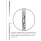 Замок накладной Mul-t-lock 2-WAY DIN EMA WHITE UNIV ВЅ1100мм length 2250mm w/o SP Замок накладной Mul-t-lock 2-WAY DIN EMA WHITE UNIV ВЅ1100мм length 2250mm w/o SP