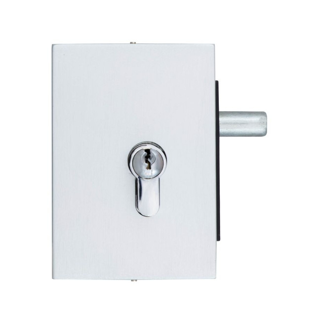 Замок накладний MAB 1-WAY DIN G522 BRUSH_ST.STEEL UNIV 3KEY SP