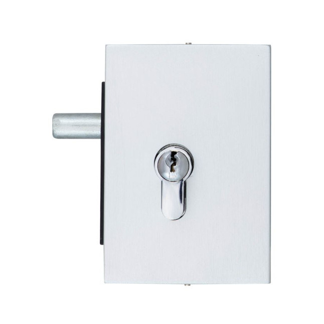 Замок накладний MAB 1-WAY DIN G522 BRUSH_ST.STEEL UNIV 3KEY SP