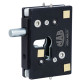 Замок накладний MAB 1-WAY DIN G522 BRUSH_ST.STEEL UNIV 3KEY SP
