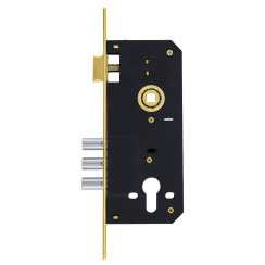 Замок врізний MUL-T-LOCK 1-WAY DIN 204S PB UNIV BS45мм 85мм SP Замок врізний MUL-T-LOCK 1-WAY DIN 204S PB UNIV BS45мм 85мм SP