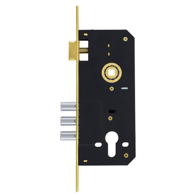 Замок врізний MUL-T-LOCK 1-WAY DIN 204S PB UNIV BS45мм 85мм SP Замок врізний MUL-T-LOCK 1-WAY DIN 204S PB UNIV BS45мм 85мм SP