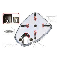 Замок врізний MUL-T-LOCK 4-WAY DIN 231L LEFT w/o_SP Замок врізний MUL-T-LOCK 4-WAY DIN 231L LEFT w/o_SP