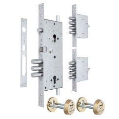 Замок врізний MUL-T-LOCK 3-WAY DIN+DIN 415G CR BRIGHT_BRASS UNIV BS63мм 2_protectors SP Замок врізний MUL-T-LOCK 3-WAY DIN+DIN 415G CR BRIGHT_BRASS UNIV BS63мм 2_protectors SP