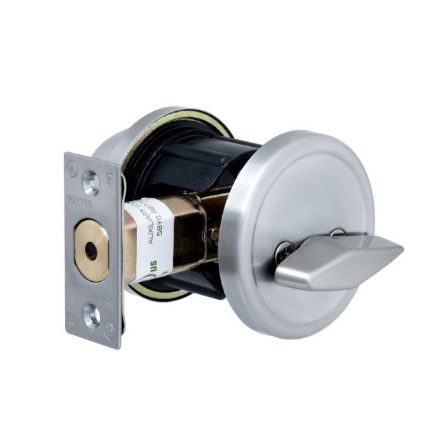 Замок врезной Mul-t-lock 1-WAY DEAD BOLT CRONUS BRUSH ST.STEEL UNIV BS60/70мм *Interactive+ 3KEY DND3D BLUE INS 264S+ SP 