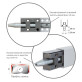 Замок накладний MUL-T-LOCK 2-WAY DIN EMA WHITE UNIV BS500мм length_1200mm w/o_SP Замок накладний MUL-T-LOCK 2-WAY DIN EMA WHITE UNIV BS500мм length_1200mm w/o_SP