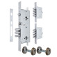 Замок врізний MUL-T-LOCK 3-WAY DIN+DIN 415G CR ANTIQUE_BRONZE UNIV BS63мм 2_protectors SP ANTIQUE_BRASS