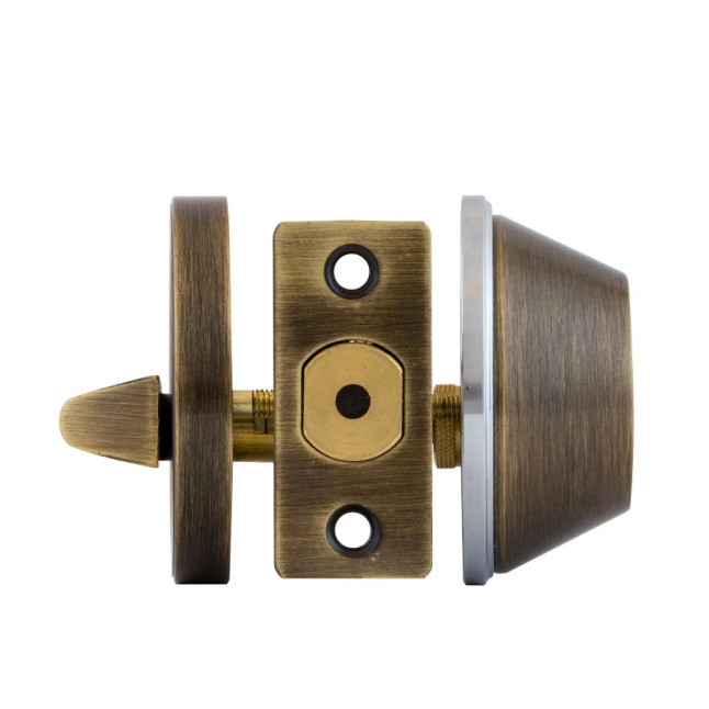 Замок врезной Mul-t-lock 1-WAY DEAD BOLT DBM ANTIQUE BRONZE UNIV ВЅ60мм Classic 3KEY ARC GREY INS 064 SP Замок врезной Mul-t-lock 1-WAY DEAD BOLT DBM ANTIQUE BRONZE UNIV ВЅ60мм Classic 3KEY ARC GREY INS 064 SP