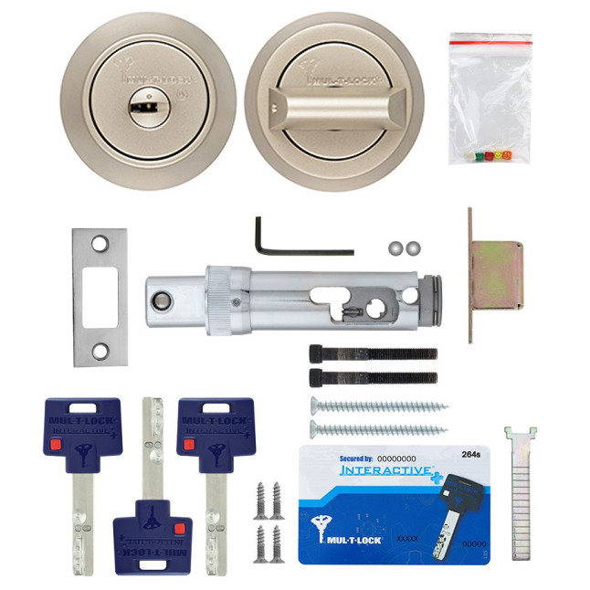 Замок врізний MUL-T-LOCK 1-WAY DEAD_BOLT HERCULAR SATIN_NICKEL UNIV BS60/70мм *INTERACTIVE+ 3KEY DND3D_BLUE_INS 264S+ metal_door SP Замок врізний MUL-T-LOCK 1-WAY DEAD_BOLT HERCULAR SATIN_NICKEL UNIV BS60/70мм *INTERACTIVE+ 3KEY DND3D_BLUE_INS 264S+ metal_door SP