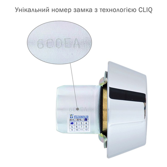 Замок врізний MUL-T-LOCK 1-WAY DEAD_BOLT HERCULAR CHROME_NICKEL UNIV BS60/70мм *MT5+ CLIQ M/S GAMMA RIGHT wood_door SP