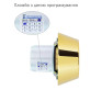 Замок врізний MUL-T-LOCK 1-WAY DEAD_BOLT HERCULAR SHINY_BRASS UNIV BS60/70мм *MT5+ CLIQ M/S GAMMA RIGHT wood_door SP