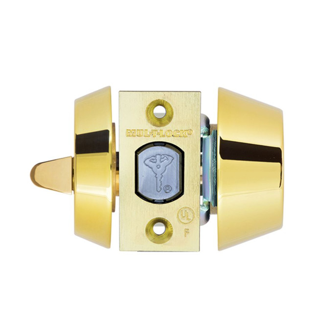 Замок врізний MUL-T-LOCK 1-WAY DEAD_BOLT HERCULAR SHINY_BRASS UNIV BS60/70мм *MT5+ CLIQ M/S GAMMA RIGHT wood_door SP