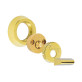 Замок врізний MUL-T-LOCK 1-WAY DEAD_BOLT HERCULAR SHINY_BRASS UNIV BS60/70мм *MT5+ CLIQ M/S GAMMA RIGHT wood_door SP