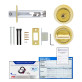 Замок врізний MUL-T-LOCK 1-WAY DEAD_BOLT HERCULAR SHINY_BRASS UNIV BS60/70мм *MT5+ CLIQ M/S GAMMA RIGHT wood_door SP