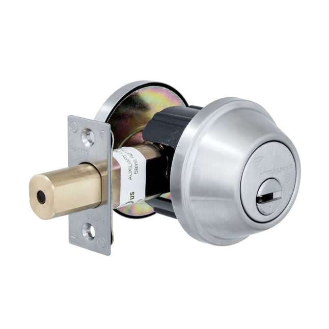 Замок врізний MUL-T-LOCK 1-WAY DEAD_BOLT CRONUS BRUSH_ST.STEEL UNIV BS60/70мм *INTERACTIVE+ O/K 264S+ SP