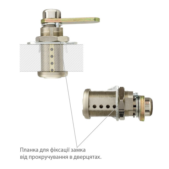 Замок для оборудования Mul-t-lock CAM19 3/4 Замок для оборудования Mul-t-lock CAM19 3/4