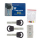 Замок меблевий MUL-T-LOCK T-HANDLE 18,8мм 27,8мм 3PIN NESCAFE NST CLASSIC 3KEY ARC_GREY_INS 015 PB