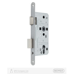 Замок врізний NEMEF DIN D147 LEFT BS55мм 72мм SS 20мм w/o_SP Замок врізний NEMEF DIN D147 LEFT BS55мм 72мм SS 20мм w/o_SP