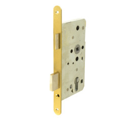 Замок врізний NEMEF DIN D147 LEFT BS55мм 72мм BRASS_MAT 20мм w/o_SP Замок врізний NEMEF DIN D147 LEFT BS55мм 72мм BRASS_MAT 20мм w/o_SP