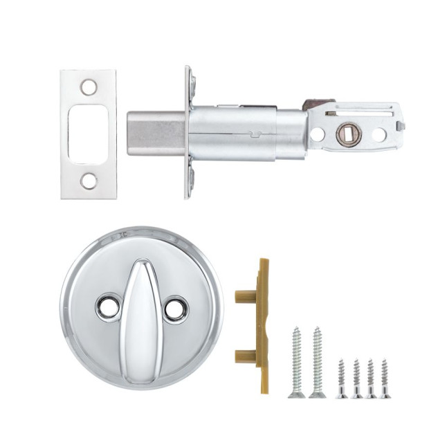 Засов врезной TESA 1-WAY DEAD BOLT 514U0 CR CHROME UNIV BS60/70мм SP Засов врезной TESA 1-WAY DEAD BOLT 514U0 CR CHROME UNIV BS60/70мм SP