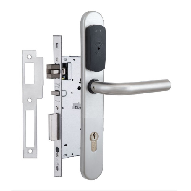 Замок TESA SPY V3 VECTOR ISO 15693 FLEXSPACE нерж.сталь матовая P + V 2UB0 ВЅ50мм 23 мм Squared I: Inox UNIV Замок TESA SPY V3 VECTOR ISO 15693 FLEXSPACE нерж.сталь матовая P + V 2UB0 ВЅ50мм 23 мм Squared I: Inox UNIV