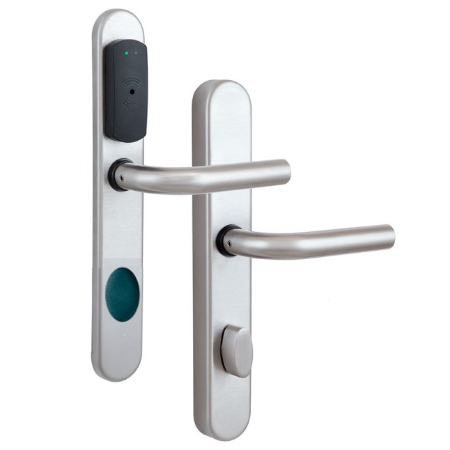 Замок TESA SPY V3 VECTOR MIFARE READ нерж.сталь матовая P+H 2UB0 ВЅ50мм 20 мм Rounded I: Inox UNIV STD Замок TESA SPY V3 VECTOR MIFARE READ нерж.сталь матовая P+H 2UB0 ВЅ50мм 20 мм Rounded I: Inox UNIV STD