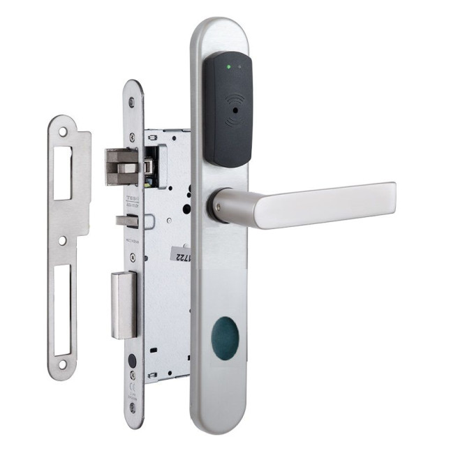 Замок TESA SPY V3 XARA MIFARE READ нерж.сталь матовая P+H 2UB0 ВЅ50мм 20 мм Rounded I: Inox UNIV STD Замок TESA SPY V3 XARA MIFARE READ нерж.сталь матовая P+H 2UB0 ВЅ50мм 20 мм Rounded I: Inox UNIV STD