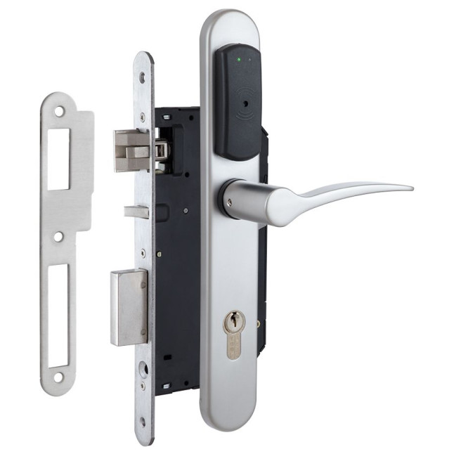 Замок TESA SPY ARKO MIFARE READ хром матовый V 2UB0 ВЅ60мм 20 мм Rounded C: Cromo Mate UNIV STD Замок TESA SPY ARKO MIFARE READ хром матовый V 2UB0 ВЅ60мм 20 мм Rounded C: Cromo Mate UNIV STD