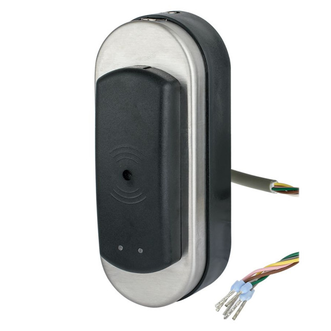Электронный считыватель TESA SPY DESIGN V3 ISO 15693 FLEXSPACE нерж.сталь матовая I: Inox Электронный считыватель TESA SPY DESIGN V3 ISO 15693 FLEXSPACE нерж.сталь матовая I: Inox