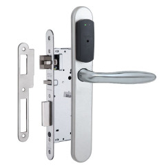 Замок TESA SPY V3 ZAFIRA MIFARE WIRELESS нерж.сталь матовая P 2UB4 ВЅ50мм 20 мм Rounded I: Inox UNIV STD