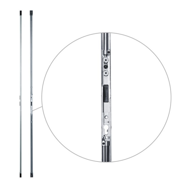 Замок накладной VIRO 2-WAY DIN SPRANGA GREY UNIV length 2400mm SP Замок накладной VIRO 2-WAY DIN SPRANGA GREY UNIV length 2400mm SP