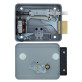 Замок электромеханический VIRO V97 8972.0794.1 BS50/80мм R 12VAC NC CYL 3KEY GATE накладной, с кнопкой, внутреннего открывания GREY (UKR LEFT T1)