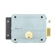 Замок электромеханический VIRO V97 8972.0794.2 BS50/80мм L 12VAC NC CYL 3KEY GATE накладной, с кнопкой, внутреннего открывания GREY (UKR RIGHT T2)