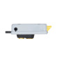 Замок электромеханический VIRO V97 8973.0712.1 BS50/80мм R 12VAC NC CYL 3KEY GATE накладной, с кнопкой, открывание наружу GREY (UKR RIGHT T3)