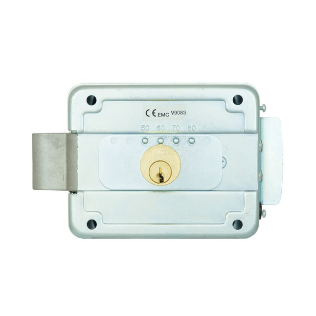 Замок электромеханический VIRO V9083.0794 BS50/80мм T1/T2 12VAC NC GATE накладной SS Замок электромеханический VIRO V9083.0794 BS50/80мм T1/T2 12VAC NC GATE накладной SS