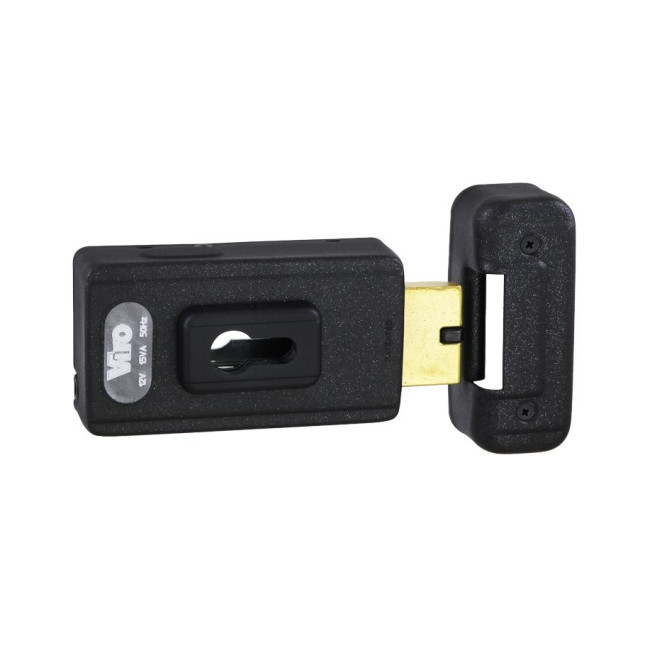 Замок электромеханический VIRO V06 ВЅ70мм T1/T2 DIN 12VAC NC GATE накладной V96 BLACK открывание внутрь Замок электромеханический VIRO V06 ВЅ70мм T1/T2 DIN 12VAC NC GATE накладной V96 BLACK открывание внутрь