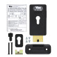 Замок электромеханический VIRO V06 ВЅ70мм T1/T2 DIN 12VAC NC GATE накладной V96 BLACK открывание внутрь Замок электромеханический VIRO V06 ВЅ70мм T1/T2 DIN 12VAC NC GATE накладной V96 BLACK открывание внутрь
