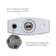 Замок навесной Abloy PLM340 SENTRY BA66EE 2KEY STR B NR shackle 25мм 10мм BOX Замок навесной Abloy PLM340 SENTRY BA66EE 2KEY STR B NR shackle 25мм 10мм BOX