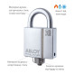 Замок навесной Abloy PLM340 SENTRY BA66EE 2KEY STR B NR shackle 25мм 10мм BOX Замок навесной Abloy PLM340 SENTRY BA66EE 2KEY STR B NR shackle 25мм 10мм BOX