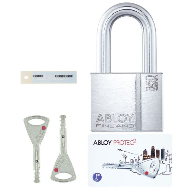Замок навесной Abloy PL350 *PROTEC 2 TA77ZZ 2KEY PR2 T NR shackle 50мм 14мм BOX Замок навесной Abloy PL350 *PROTEC 2 TA77ZZ 2KEY PR2 T NR shackle 50мм 14мм BOX