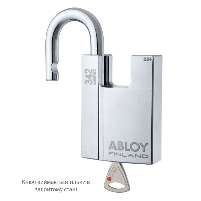 Замок навесной Abloy PL342 *PROTEC 2 TA77ZZ 2KEY PR2 T NR shackle 25мм 10мм BOX Замок навесной Abloy PL342 *PROTEC 2 TA77ZZ 2KEY PR2 T NR shackle 25мм 10мм BOX