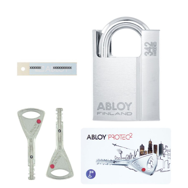 Замок навесной Abloy PL342 *PROTEC 2 TA77ZZ 2KEY PR2 T NR shackle 25мм 10мм BOX Замок навесной Abloy PL342 *PROTEC 2 TA77ZZ 2KEY PR2 T NR shackle 25мм 10мм BOX